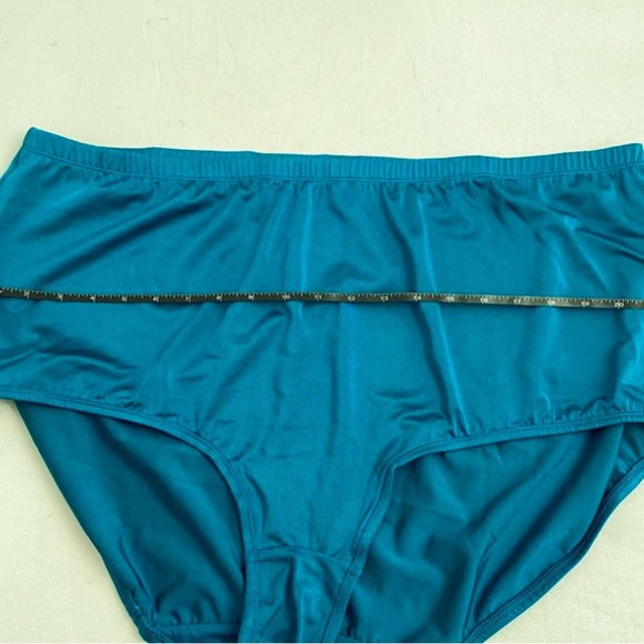 Comfort Choice teal nylon panty size 11 - Picture 6 of 6